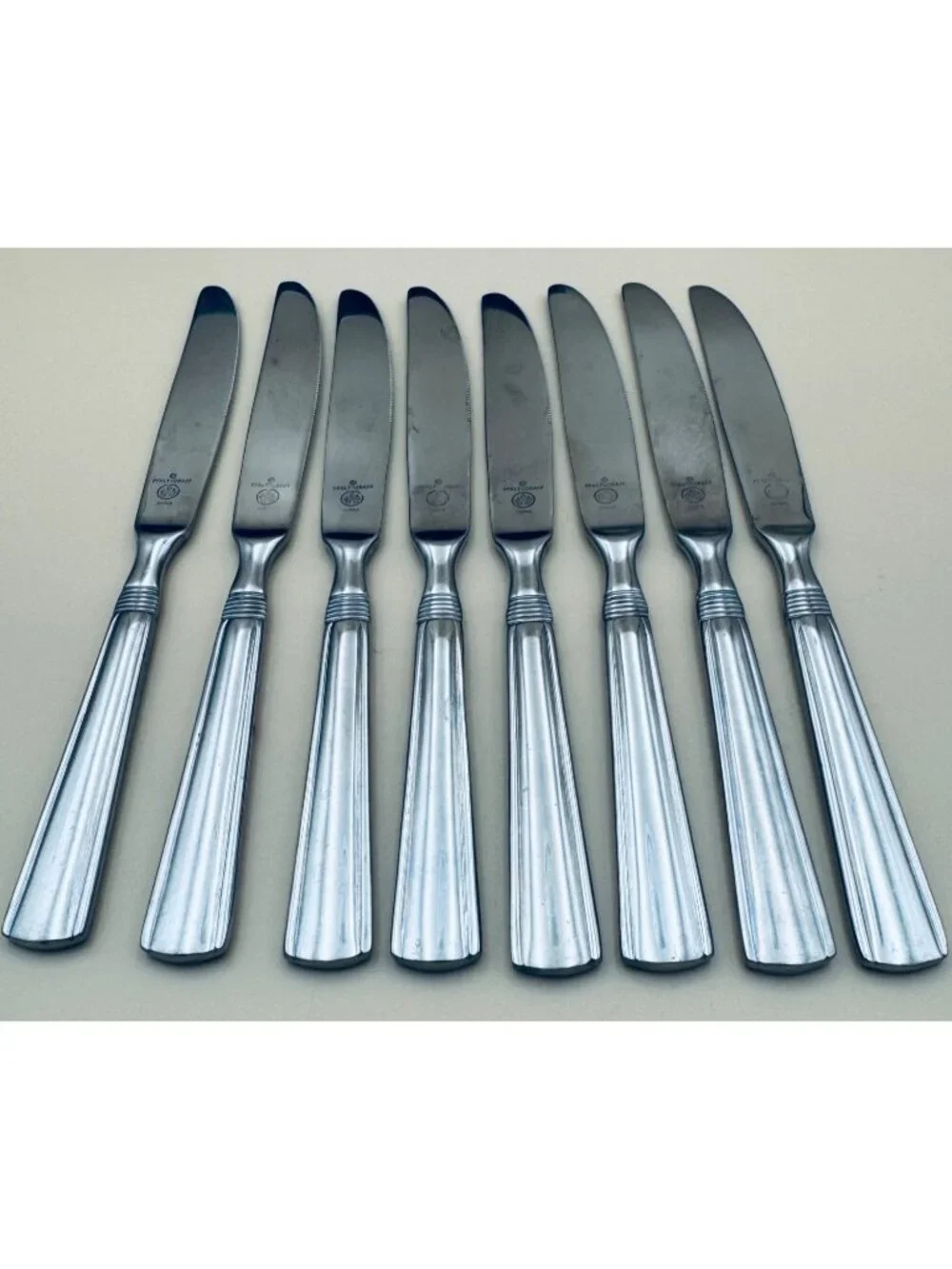 8 Pfaltzgraff KENILWORTH Table Knives 18/10 Stainless Steel Discontinued Knife